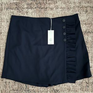 TORY SPORT TECH TWILL RUFFLE GOLF SKORT